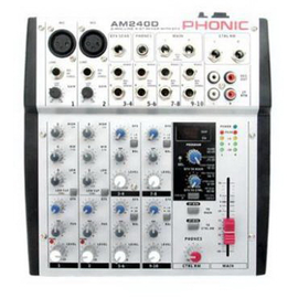 Компактный микшерный пульт Phonic AM 240D